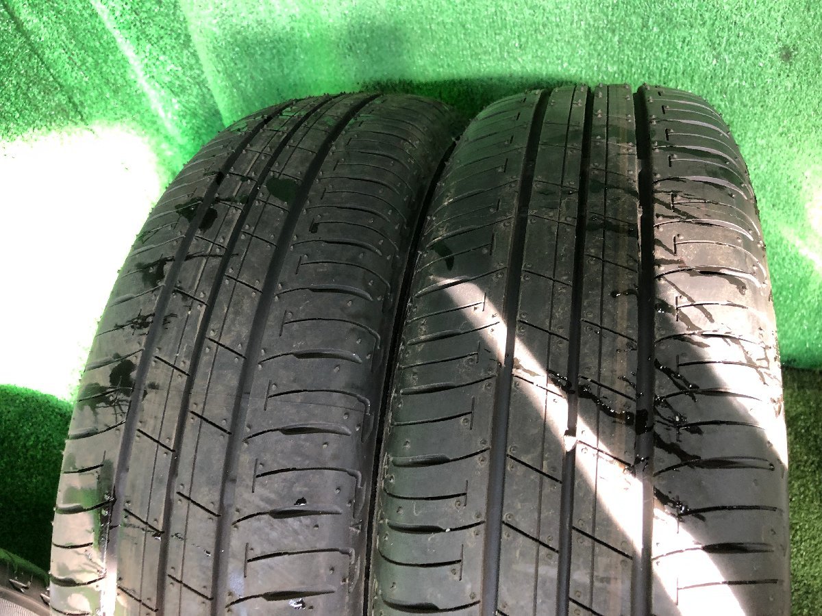 ◆ バリ溝 日産 ルークス B44A 純正 アルミホイール タイヤ 14インチ 4本 4.5J +46 PCD100 4穴 165/55R15 BS エコピア 23年 B45A B47A J113_画像6