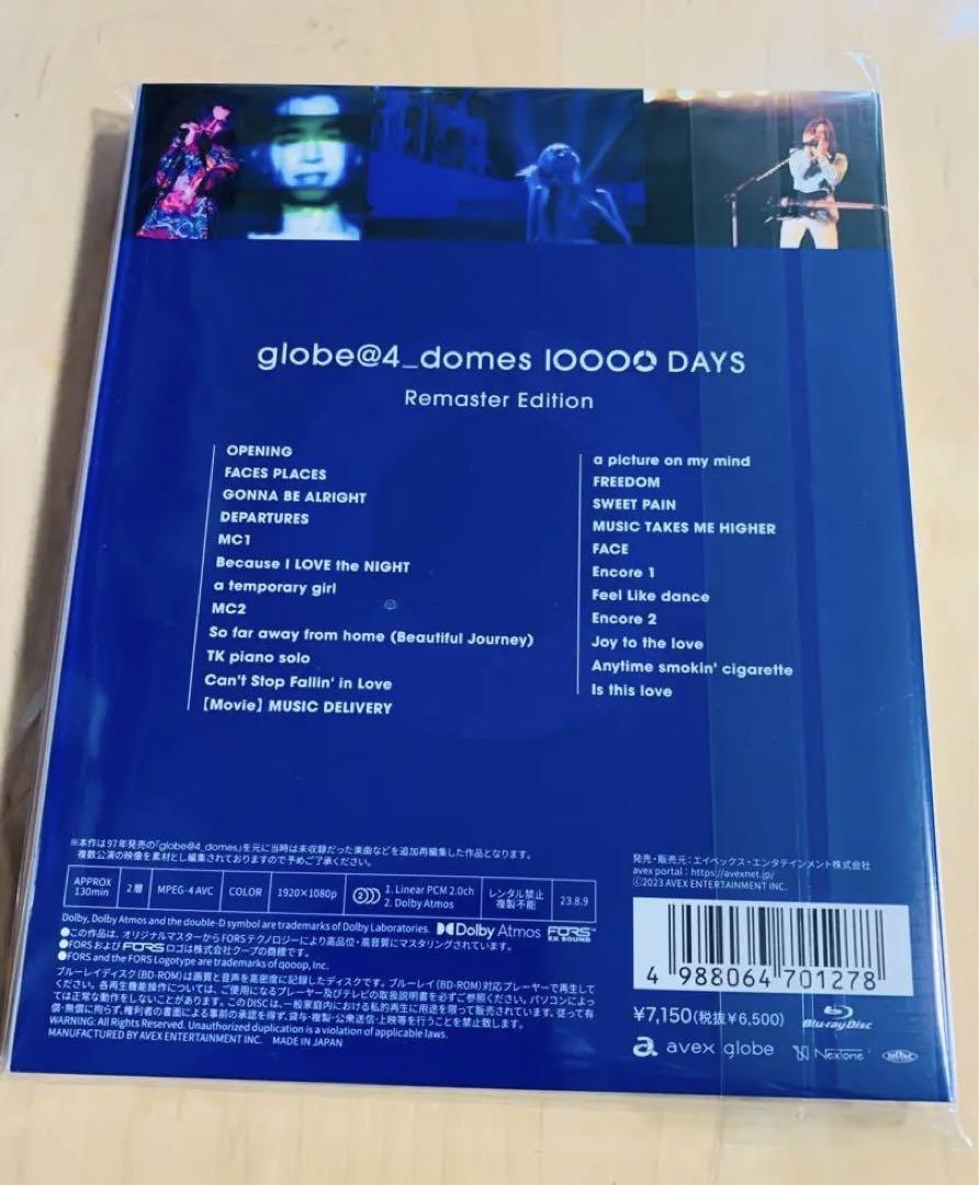 【新品未開封】globe@4_domes 10000 DAYS Blu-ray