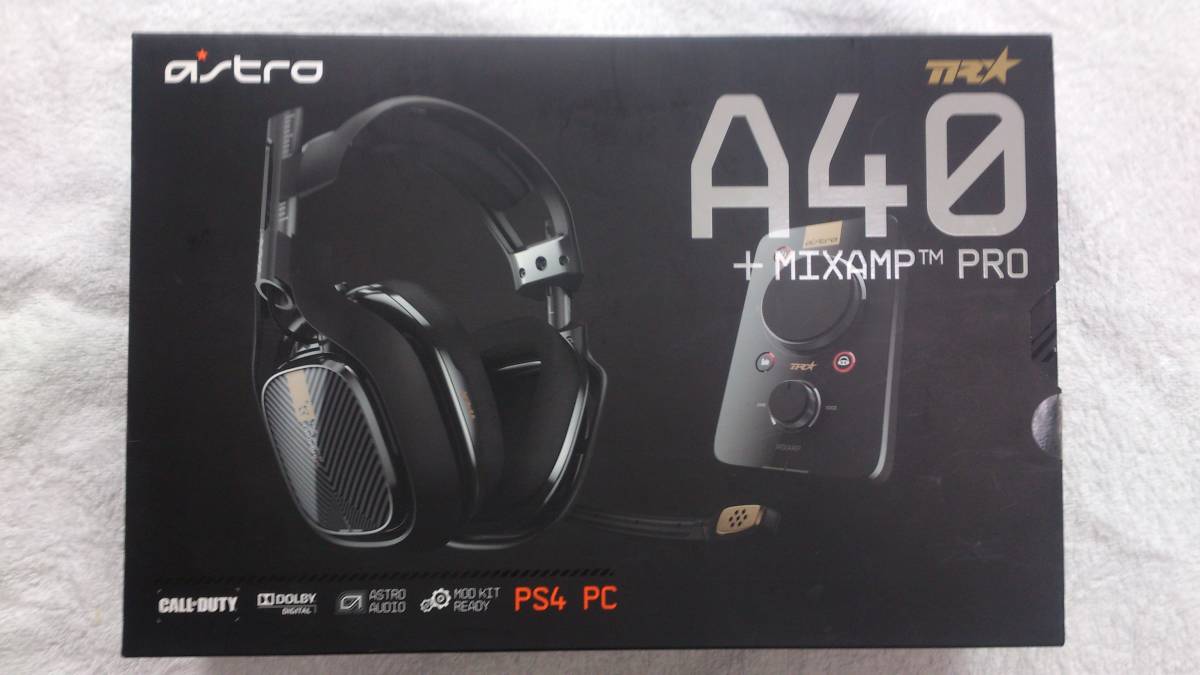 国内配送】 ASTRO A40 + MIXAMP Pro TR サラウンドサウンド ゲーミング