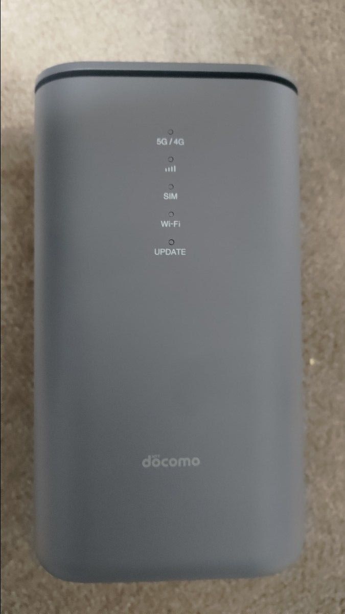 docomo home 5G HR02 Wi-Fiルーター Yahoo!フリマ（旧）-