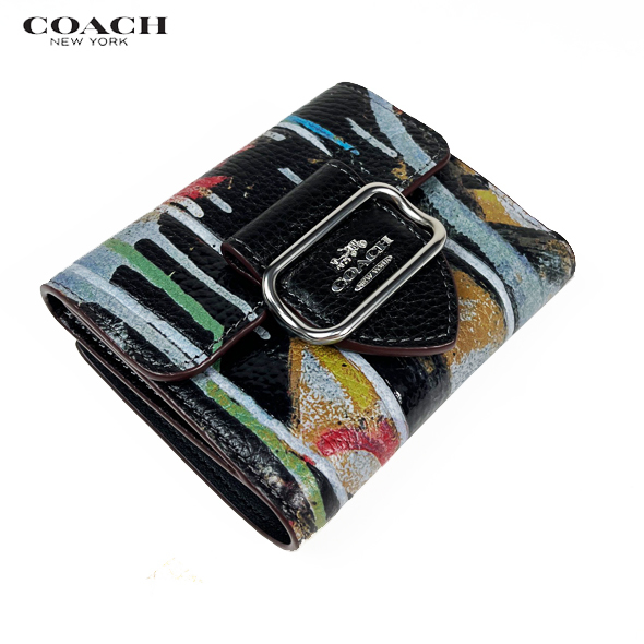 COACH X MINT + SERF コーチ コラボ 財布 二つ折り財布 ミニ財布