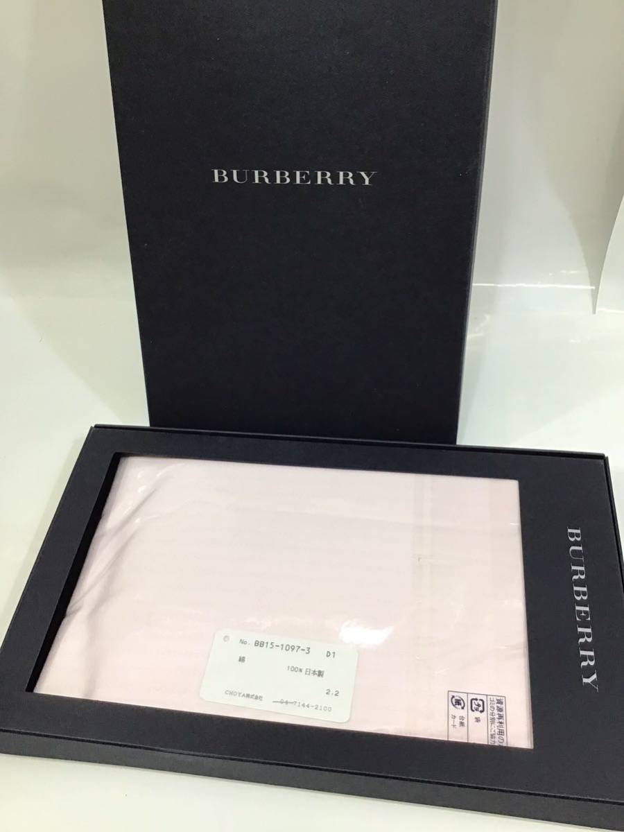 （C8）【同梱可】1スタ　Burberry バーバリー ワイシャツ 高島屋 仕立券 ピンク_画像2