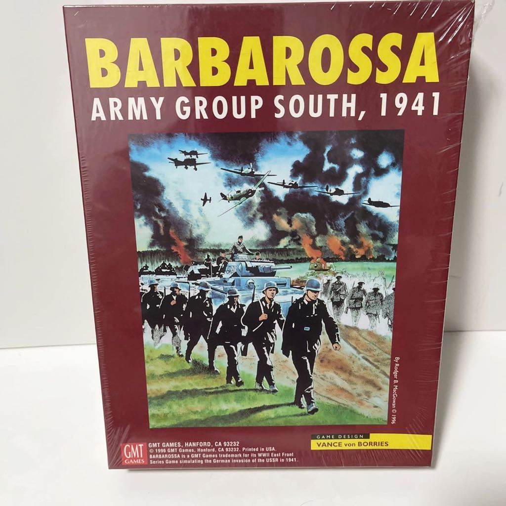 未開封 ボードゲーム ウォーゲーム Barbarossa バルバロッサ GMT_画像1