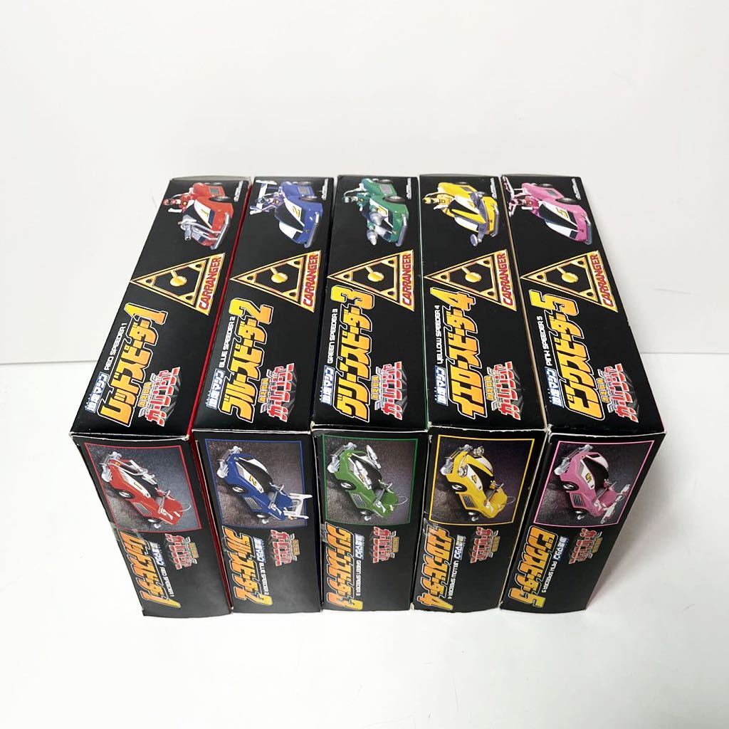  не использовался Bandai Gekisou Sentai CarRanger ультра пробег механизм красный Spee da- др. комплект 