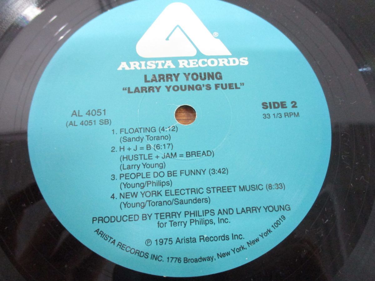 ▲01)Larry Young/Larry Young’s Fuel/ラリー・ヤング/ラリー・ヤングズ・フューエル/LPレコード/US盤/米盤/AL 4051/ジャズ/アナログ盤_画像3