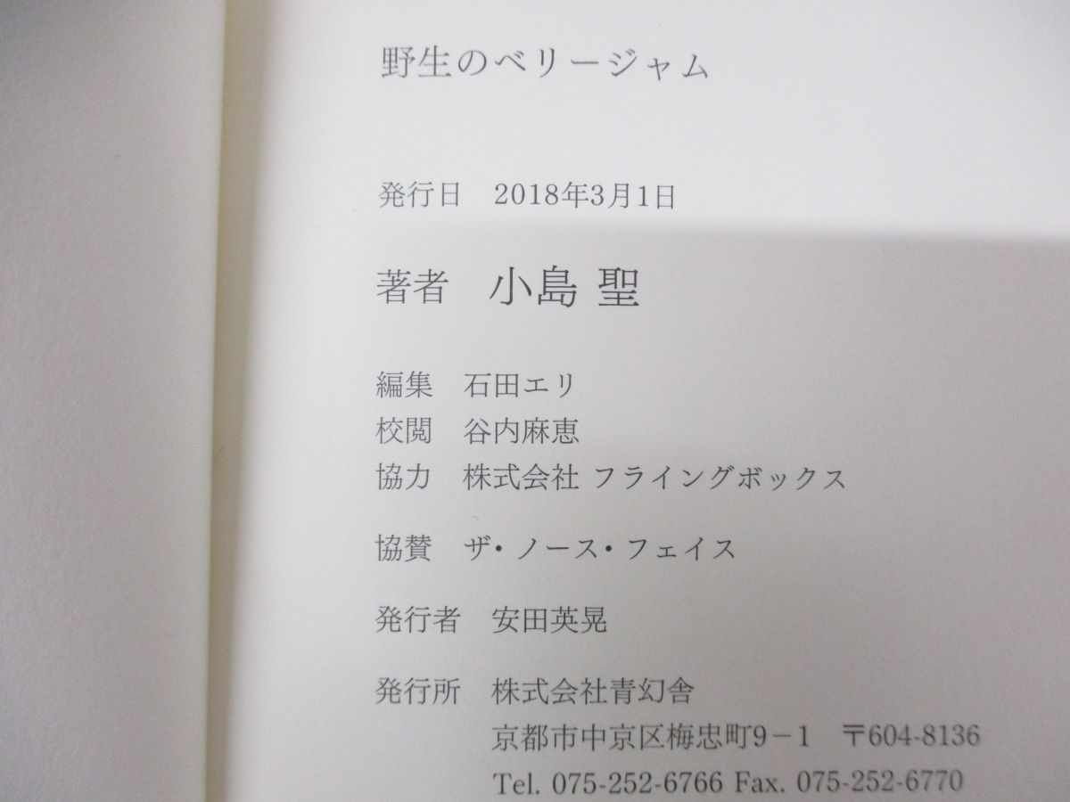 ●01)野生のベリージャム/小島聖/青幻舎/2018年発行_画像4