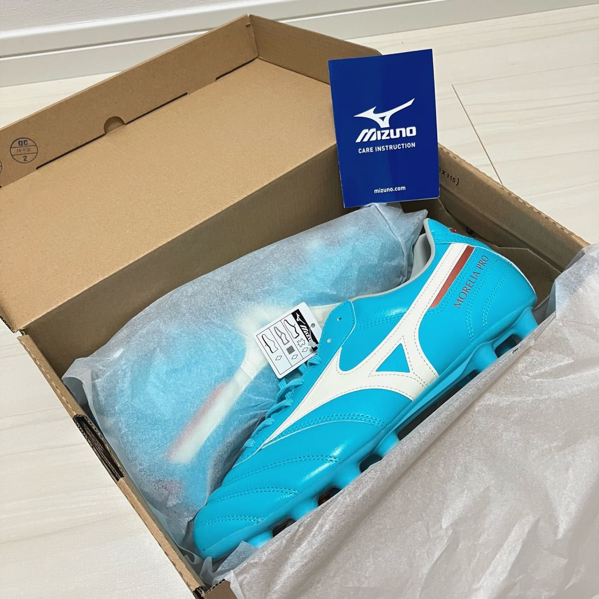 新品 MIZUNO ミズノ モレリア2 プロ アズールブルー 26 0cm 新品 MIZUNO ミズノ モレリア2 プロ アズールブルー 26 0cm