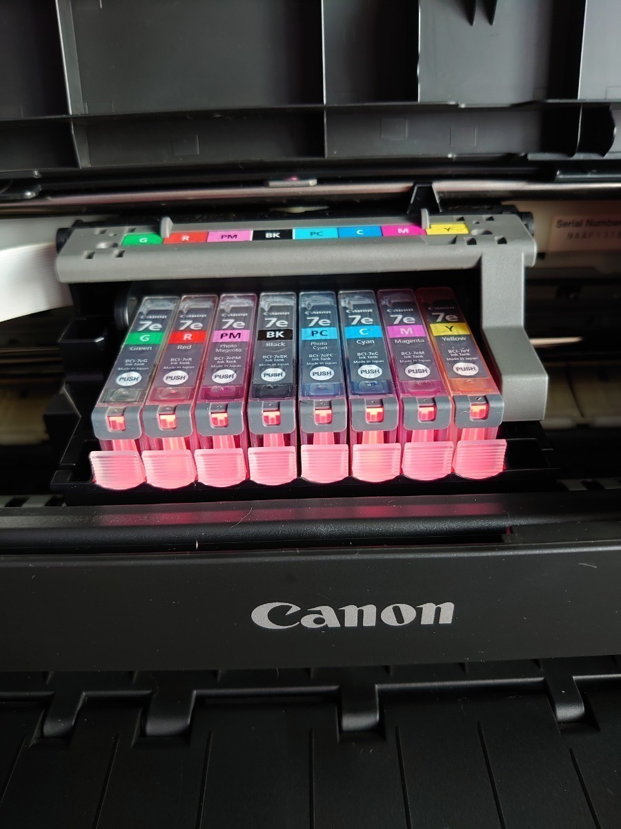 Canon インクジェットプリンター PIXUS Pro 9000 インクと用紙もお付けします。_画像3