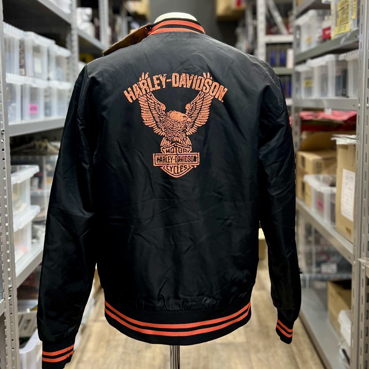 exhibition goods Harley Davidson Bomber jacket dist less do Eagle