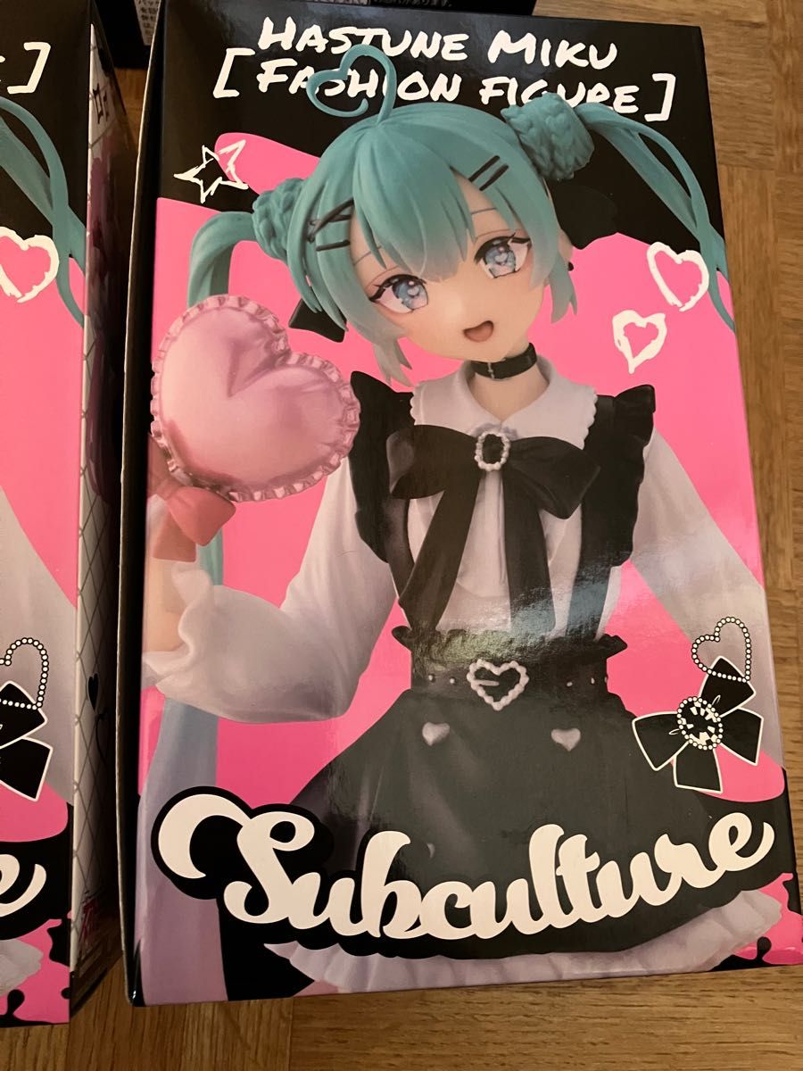 初音ミク Fashion フィギュア Subculture 6体セット サブカルチャー 未