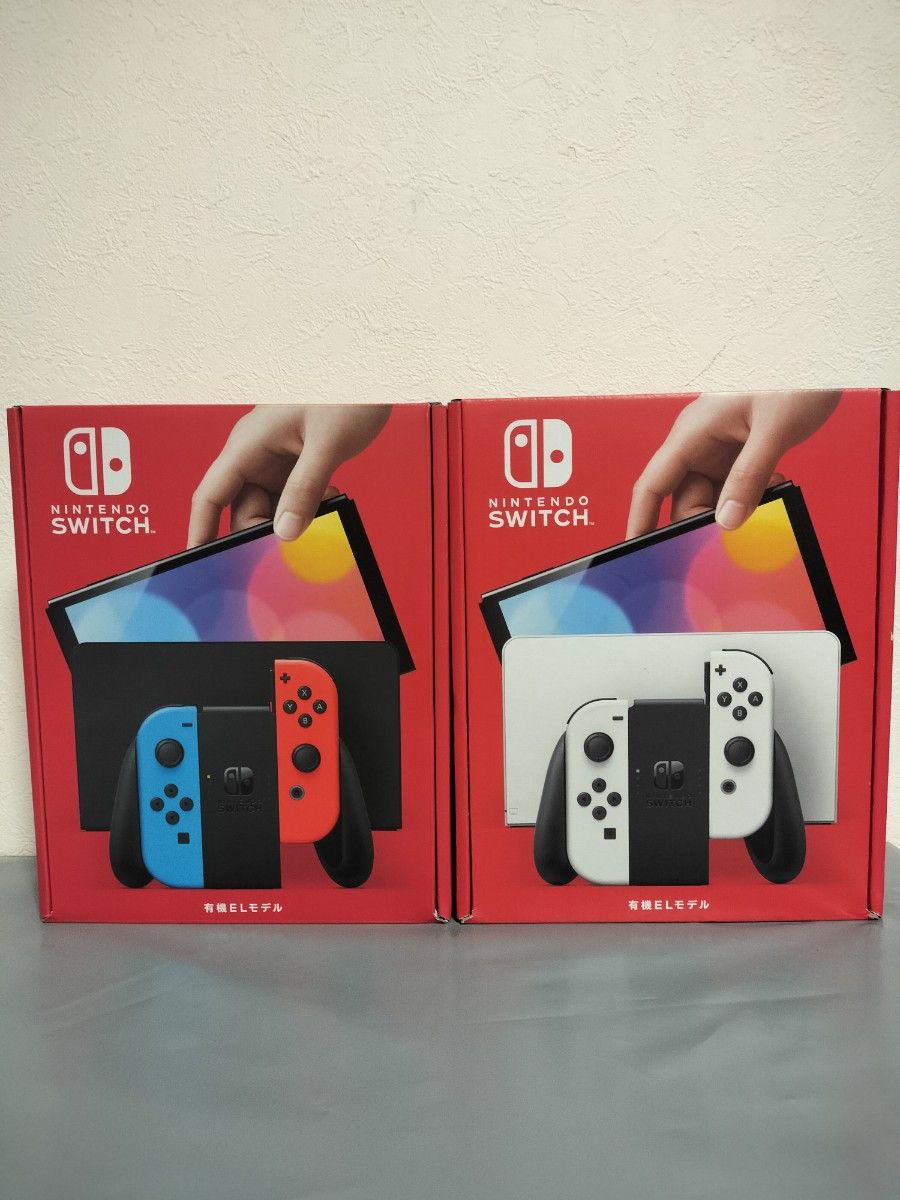 新品未使用品】Nintendo Switch 任天堂スイッチ有機ＥＬ ホワイト