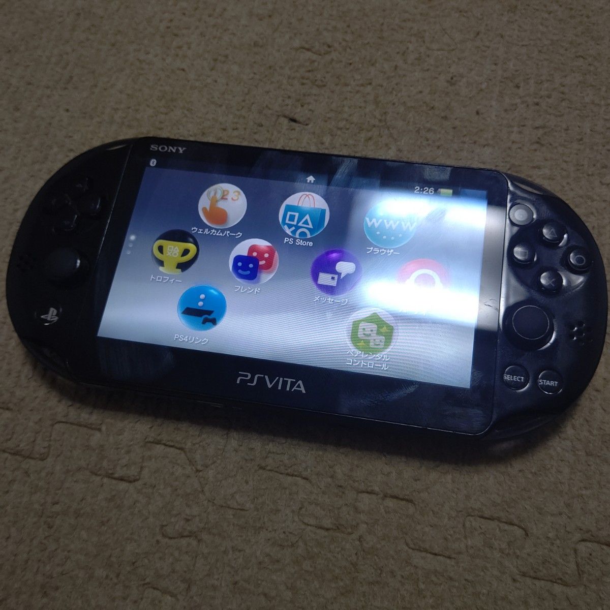 ジャンク品 PS Vita PCH-2000 スティック不良 SONY PlayStation Vita