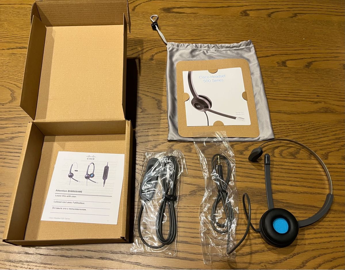 シスコ cisco ヘッドセットCP-HS-W-521-USB= ブラック