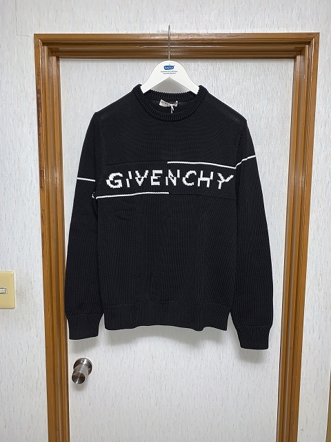 XL 新品 GIVENCHY ロゴ ニット セーター