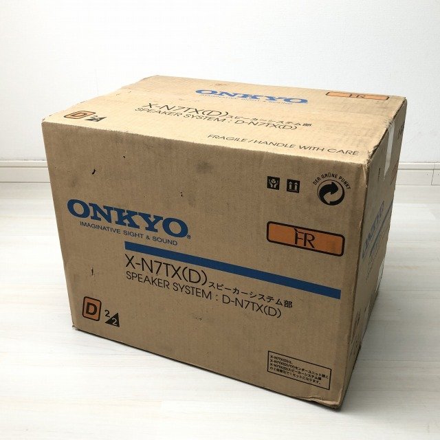 X-N7TX(D) speaker system * accessory shortage ONKYO [ unopened translation have goods ] #K0038230