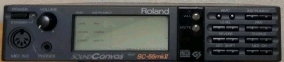 Roland SC-55 mkⅡ　音源モジュール ローランド 送料無料