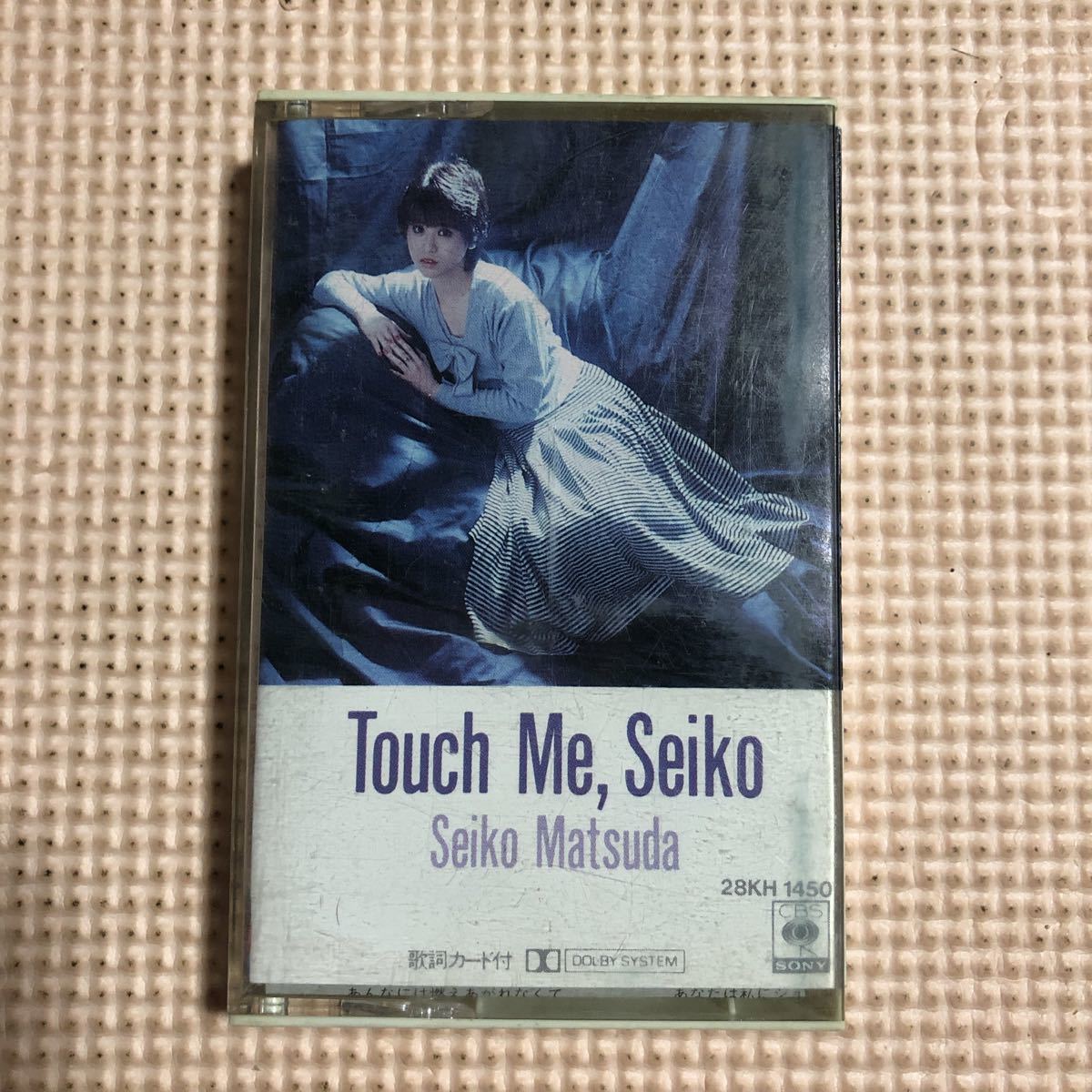 松田聖子　Touch Me, Seiko 【フォトカード付き】国内盤カセットテープ●_画像1