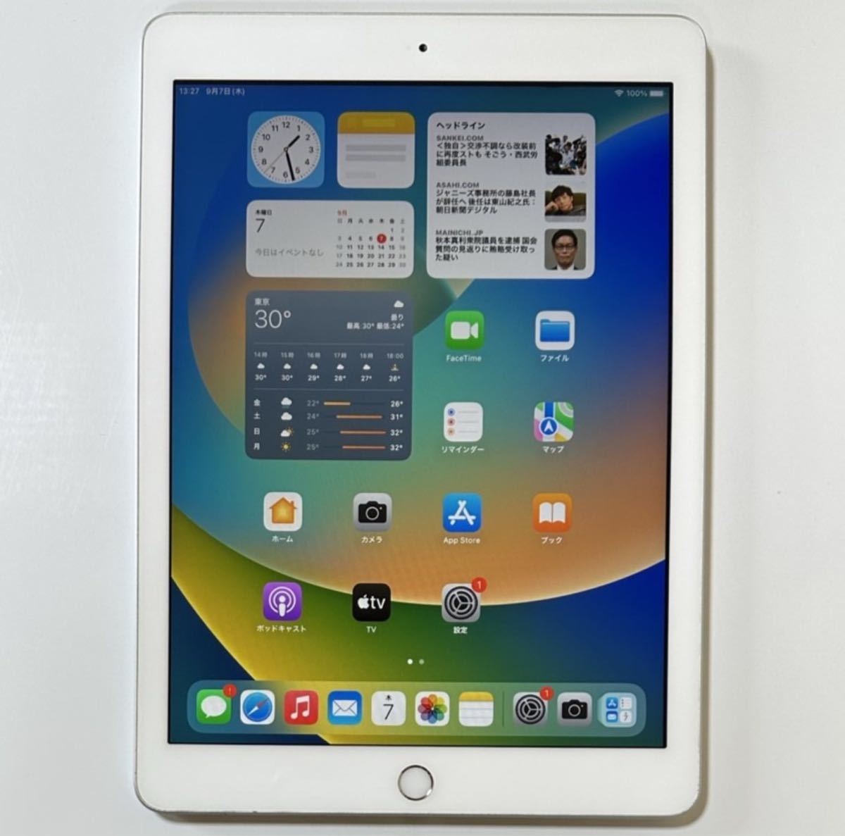 熱販売 Apple iPad アクティベーションロック解除 iOS16.6 Wi-Fiモデル