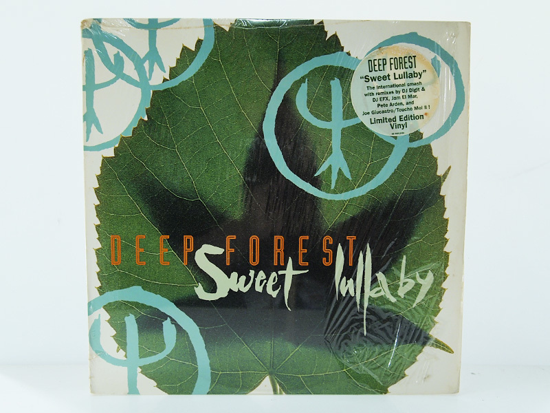 DEEP FOREST / SWEET LULLABY REMIX 12inch レコード 1993年 Epic F_画像1