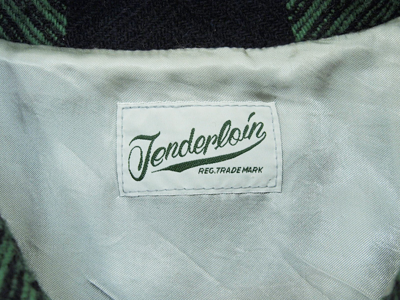 希少 L サイズ TENDERLOIN BUFFALO COACH JKT バッファローチェック コーチジャケット 緑 グリーン GREEN テンダーロイン F_画像3