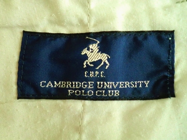 ★CAMBRIDGE UNIVERSITY POLO CLUB/ポロクラブ/C.U.P.C./ツータックパンツ/2タックパンツ/ウエスト約86～88cm/綿100％/メンズ/中古/即決☆_画像9