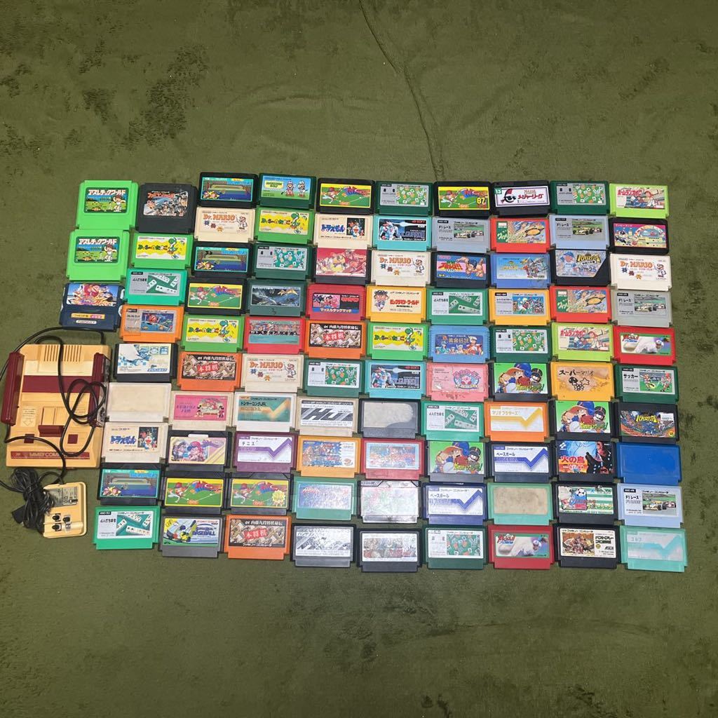 【新品、本物、当店在庫だから安心】 1004 FC ファミコン本体 ファミコン ジャンク扱い 動作未確認 ソフト 92本 まとめ売り その他 【新品、本物、当店在庫だから安心】 1004 FC ファミコン本体 ファミコン ジャンク扱い 動作未確認 ソフト 92本 まとめ売り その他