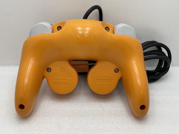 任天堂 ニンテンドー GC ゲームキューブ コントローラー 動作確認済み オレンジ 【H61619】の画像2