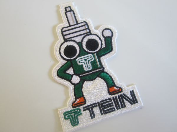 T TEIN テイン パーツ ロゴ ワッペン/バイク 自動車 レーシング スポンサー 223_画像2