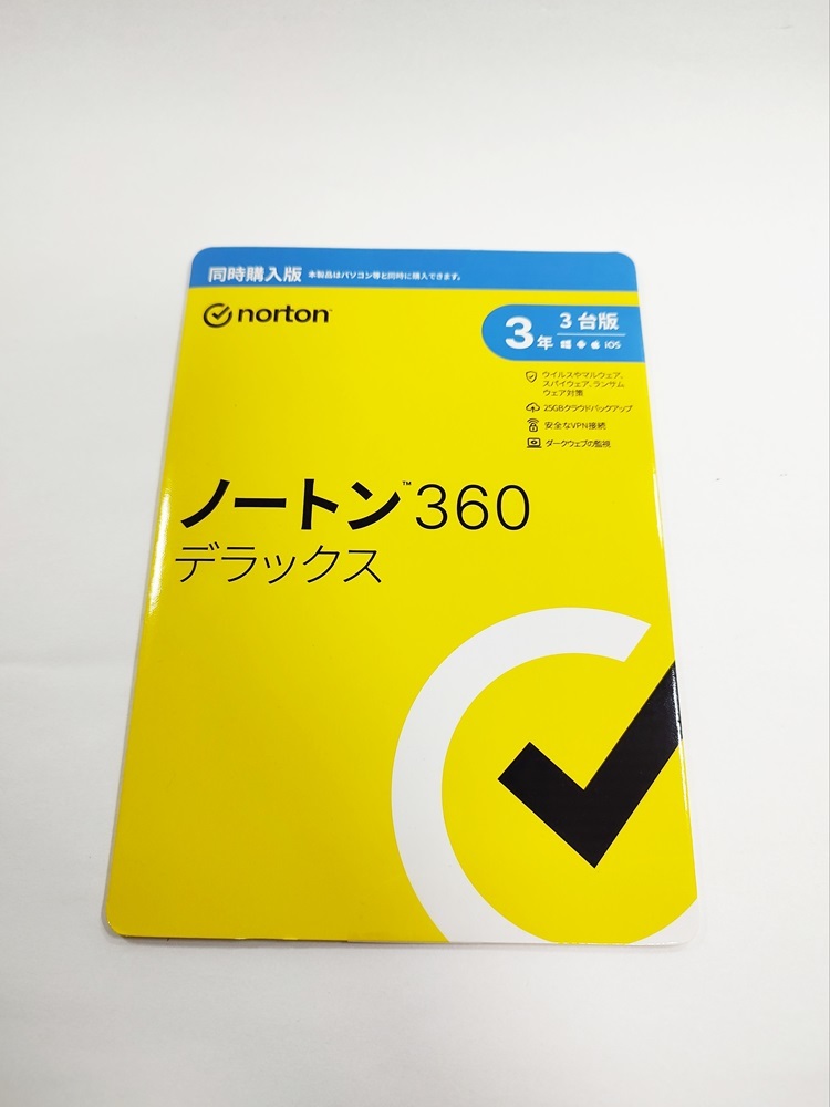  новый товар нераспечатанный Norton 360 Deluxe 3 год 3 шт. версия упаковка версия [ бесплатная доставка ]