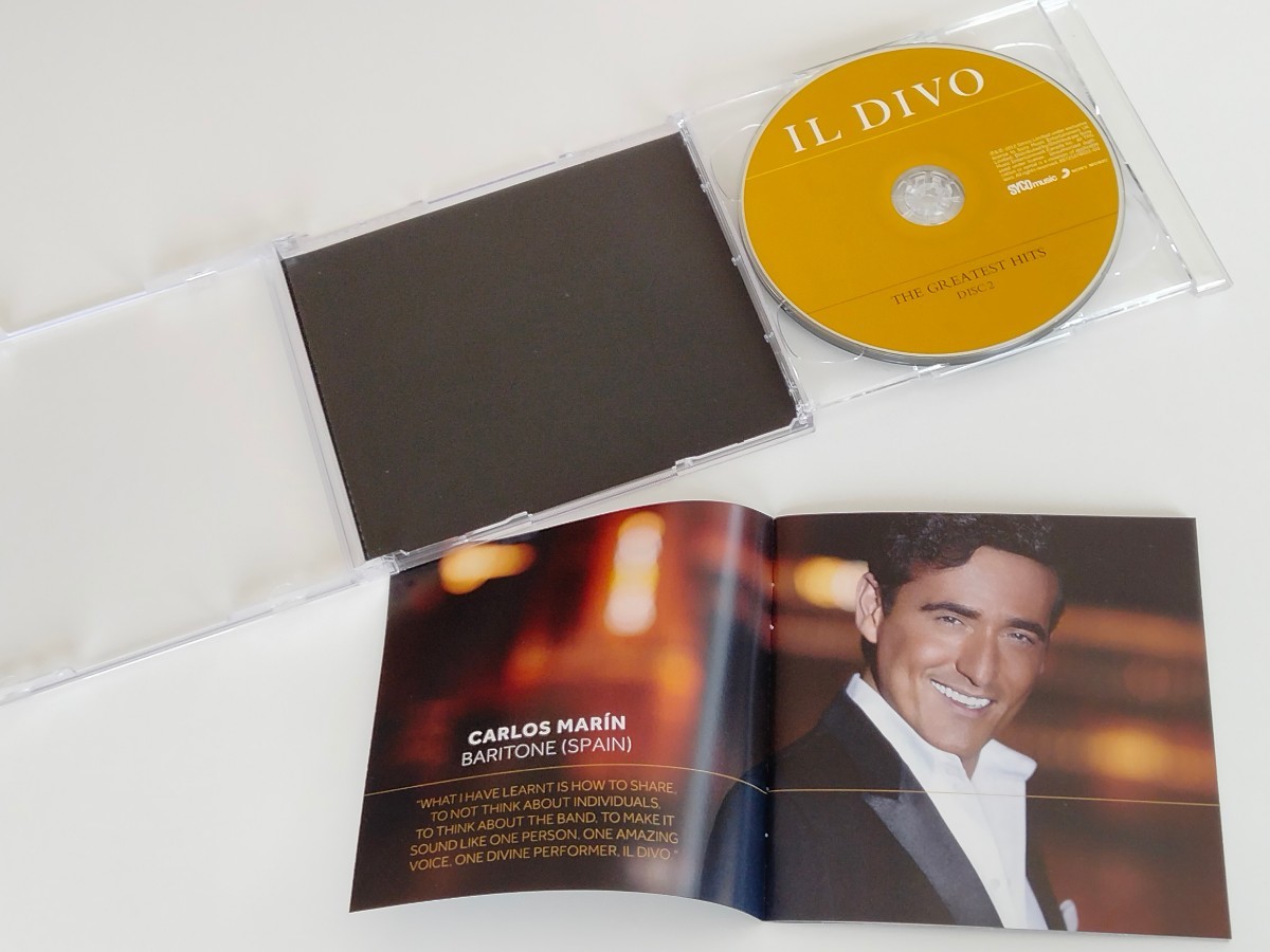 【美品】IL DIVO/ THE GREATEST HITS 31曲2CD SONY US 88725476022 2012年リリース,イル・ディーヴォ,You Raise Me Up,Time To Say Goodbye_画像4