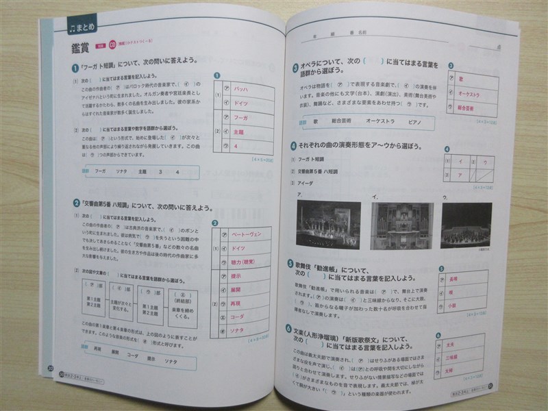 ★稀少・教材★ 2023年版 音楽のハーモニー 2・3年 上 正進社 〈教育芸術社〉 【教師用】_画像5