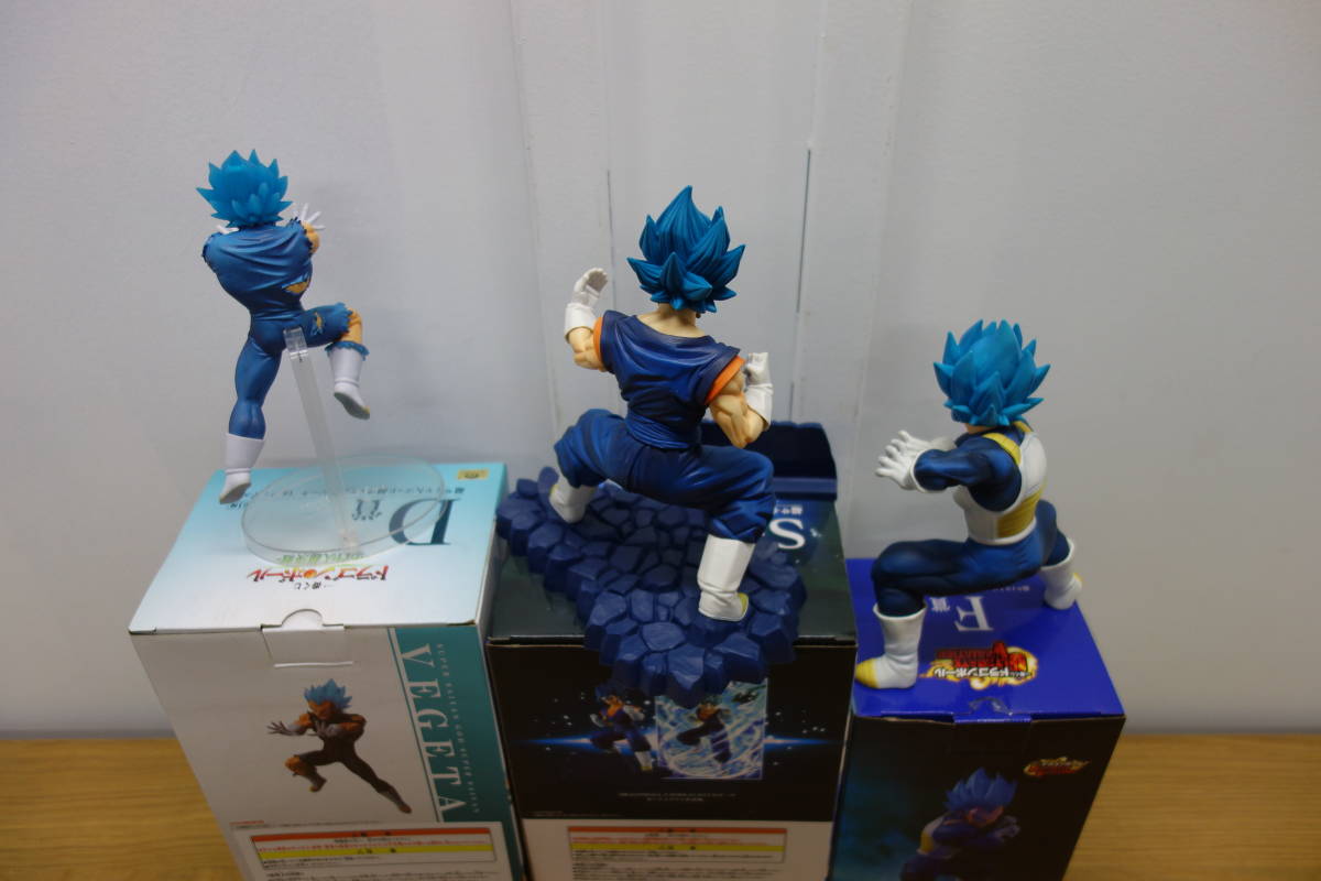 ドラゴンボール Ｚ 超 フィギュア 一番くじ BANDAI タオル 色紙絵 コップ クリアファイル まとめ売り 中古 現状品 管理ZI-160_画像5