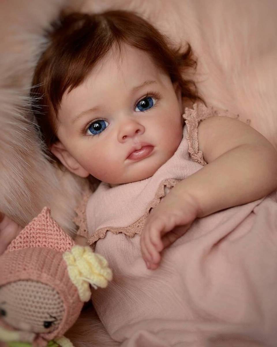 # новое поступление # Reborn кукла младенец пупс конечный продукт li Ardor девочка силикон 60 см 