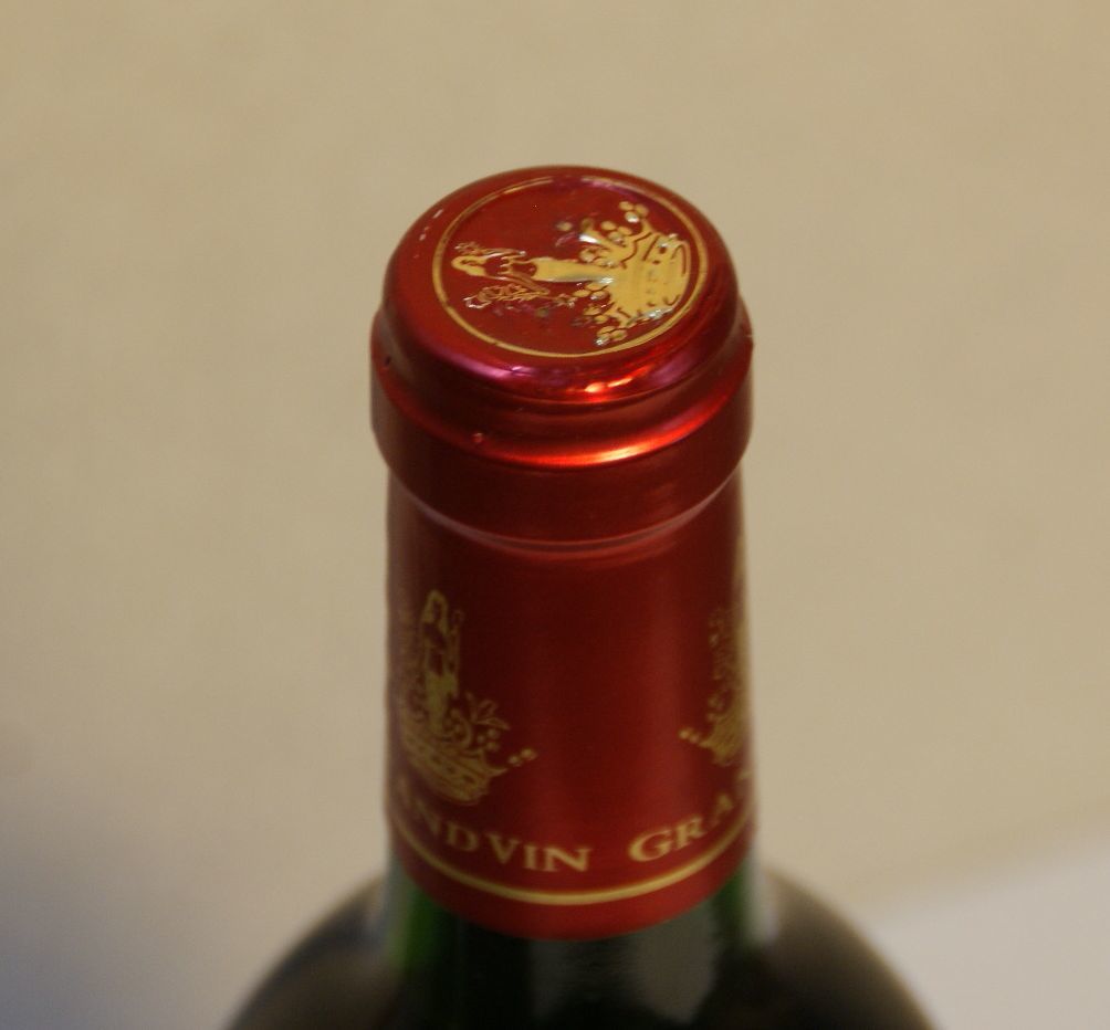 （赤ワイン）ル・オーメドック・ド・ジスクール１９９４（ラベル汚れ）Le Haut-Medoc de Giscours 12.5% 750ml フランス　f331_画像3