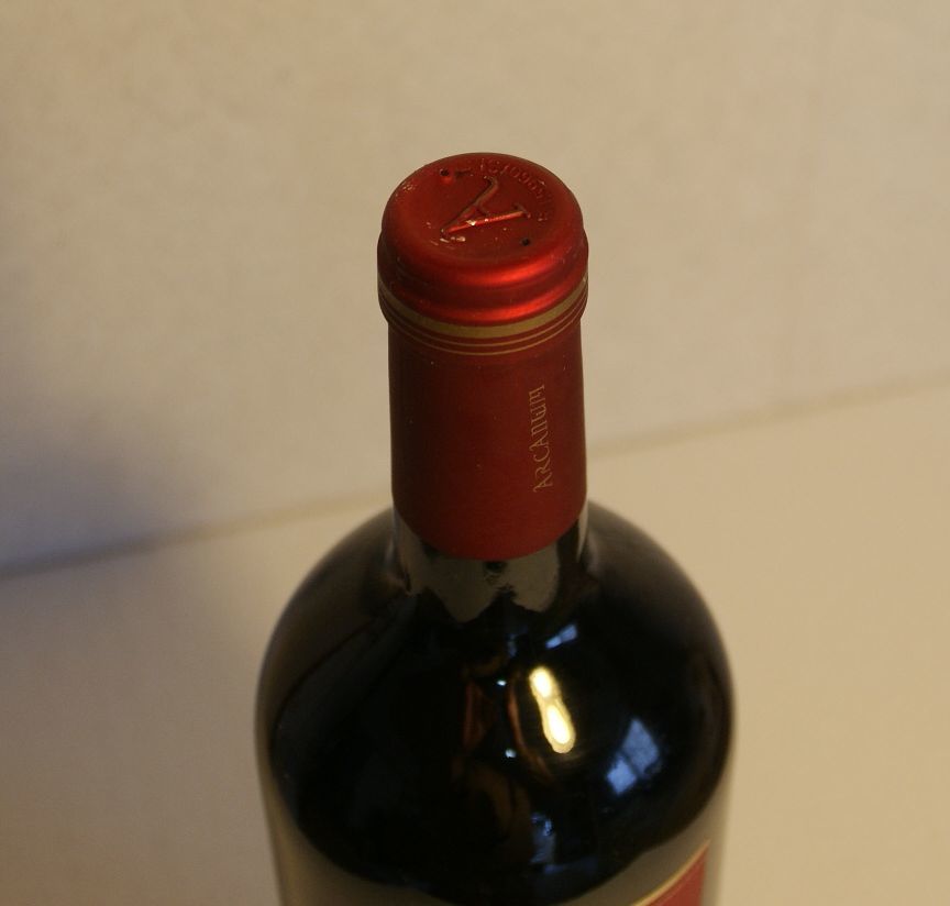 （赤ワイン）アルカヌムⅡ２００２　Arcanum Ⅱ Tenuta di Arceno Toscana 14% 750ml イタリア　f169_画像3