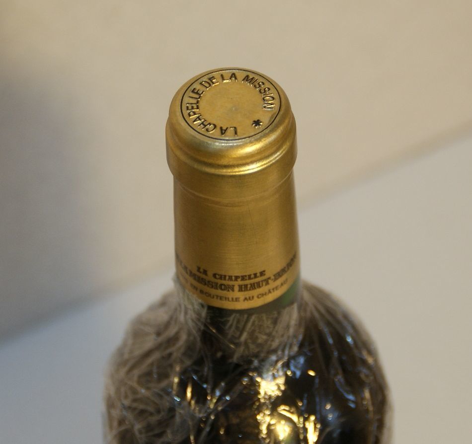 （赤ワイン）ラ・シャペル・ド・ラミッション・オーブリオン１９９９　2nd Pessac-Leognan 13% 750ml フランス　f683_画像3