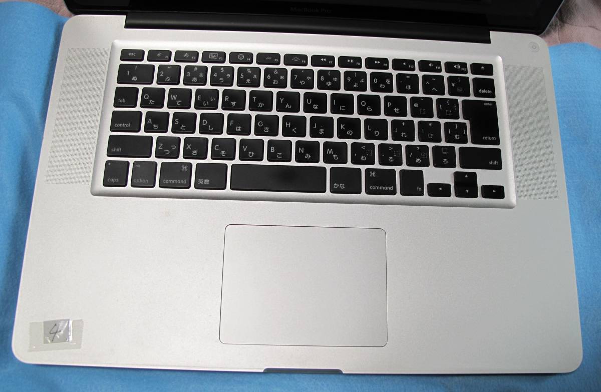 A1286　MacBookPro　15"　Core　i5　2.4GHz メモリー　4GB　ジャンク_画像6