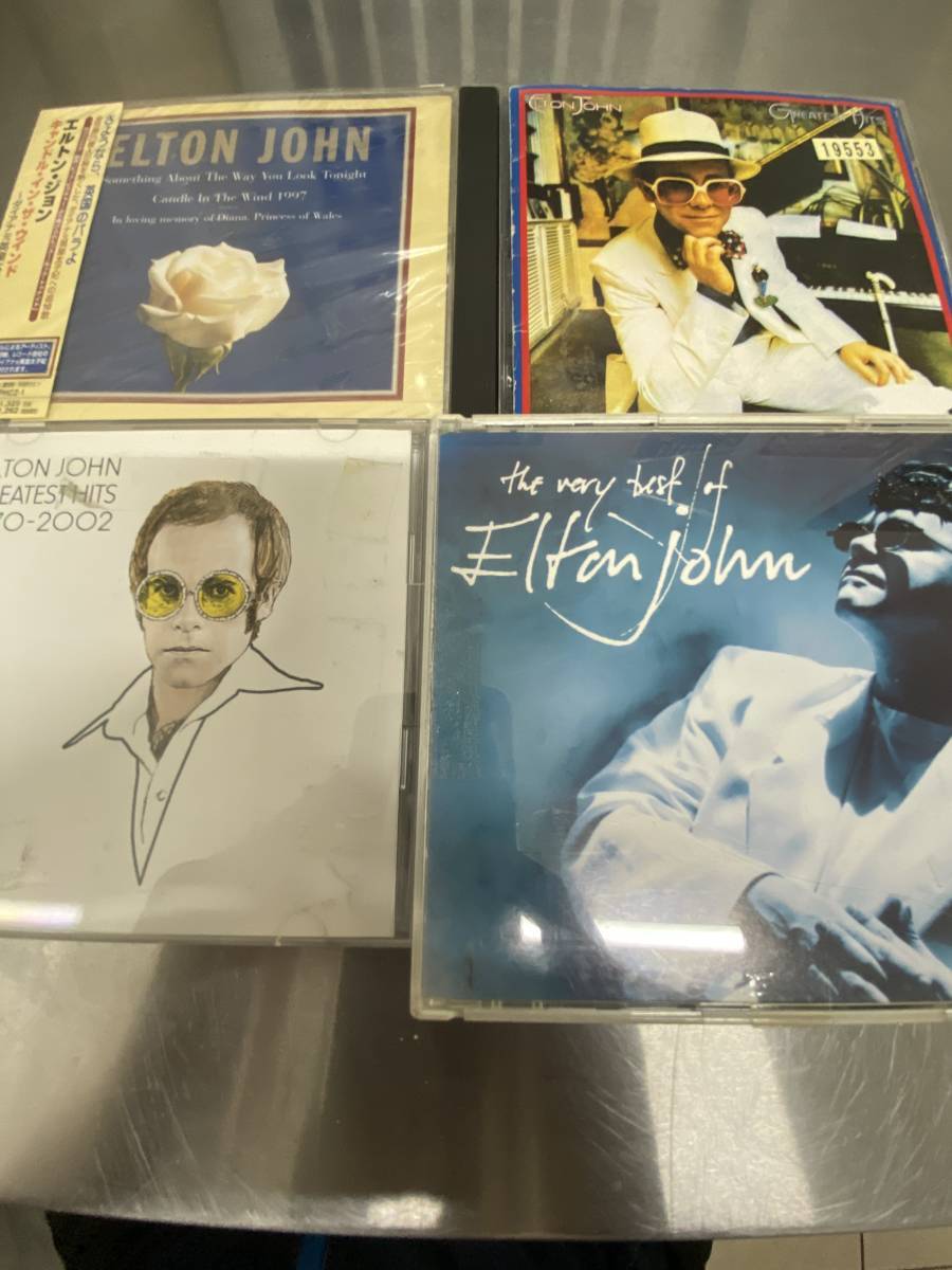 エルトンジョン ベストアルバム 2CD THE VERY BEST OF ELTON JOHN レンタル品 ケースジャンク品+ベストアルバム 2CD CD シングル_画像1