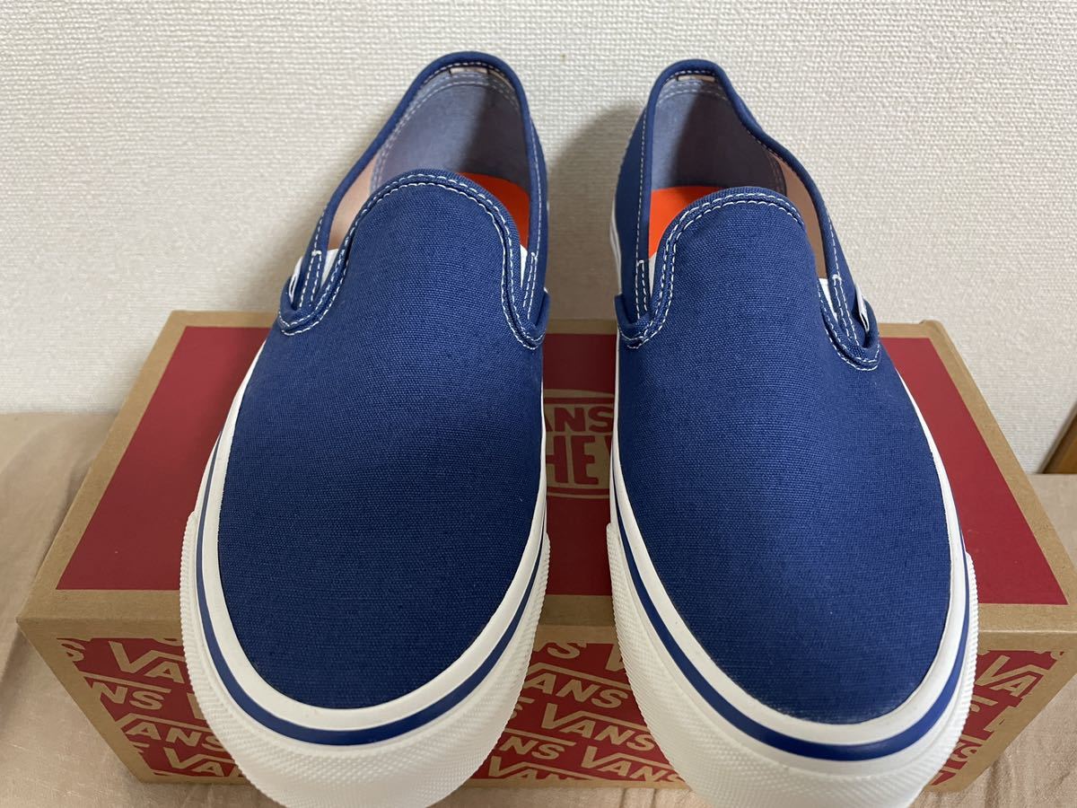 VANS バンズ Slip-On 48 Dec スリッポン ネイビー uS7.5(25.5cm)_画像2