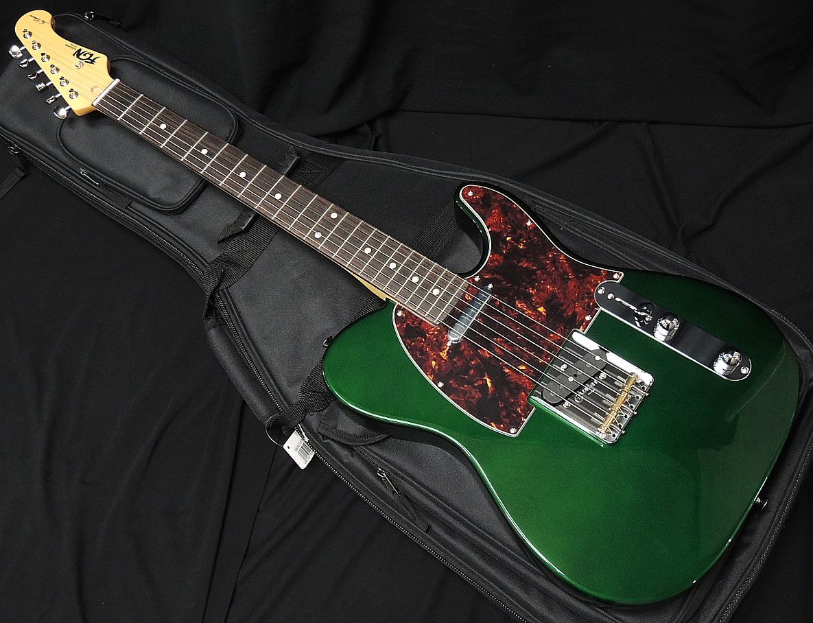 FGN FUJIGEN フジゲン NTE100RAL CAG Candy Apple Green テレキャスタータイプ キャンディアップルグリーン エレキギター_画像1