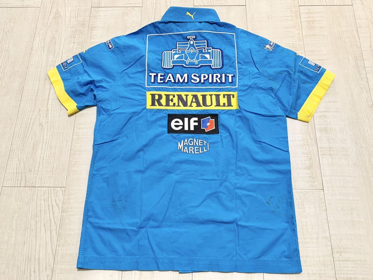 04マイルドセブンルノーF1チーム スピリット支給品クルーシャツ 04マイルドセブンルノーF1チーム スピリット支給品クルーシャツ