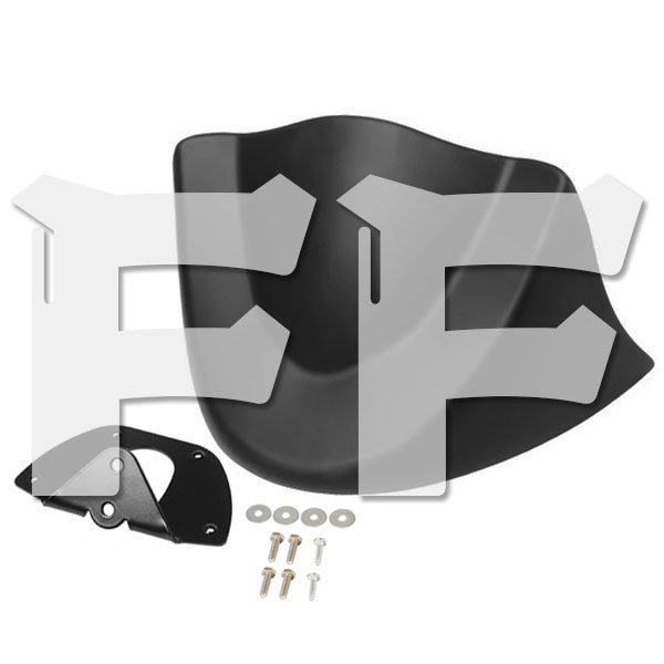 ハーレー ダイナ FXD FXDB 2006-2018 フロント スポイラー チン フェアリング カウル カバー マットブラック HL-BH02 新品_画像1
