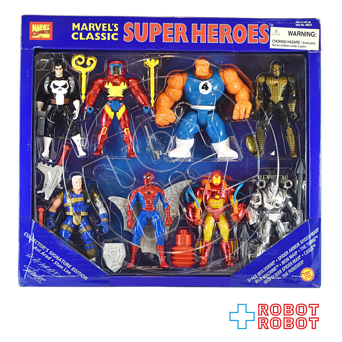トイビズ マーベルズ クラシック スーパー ヒーローズ アクションフィギュア Toybiz Marvels Classic SUPER HEROES action figure MIB
