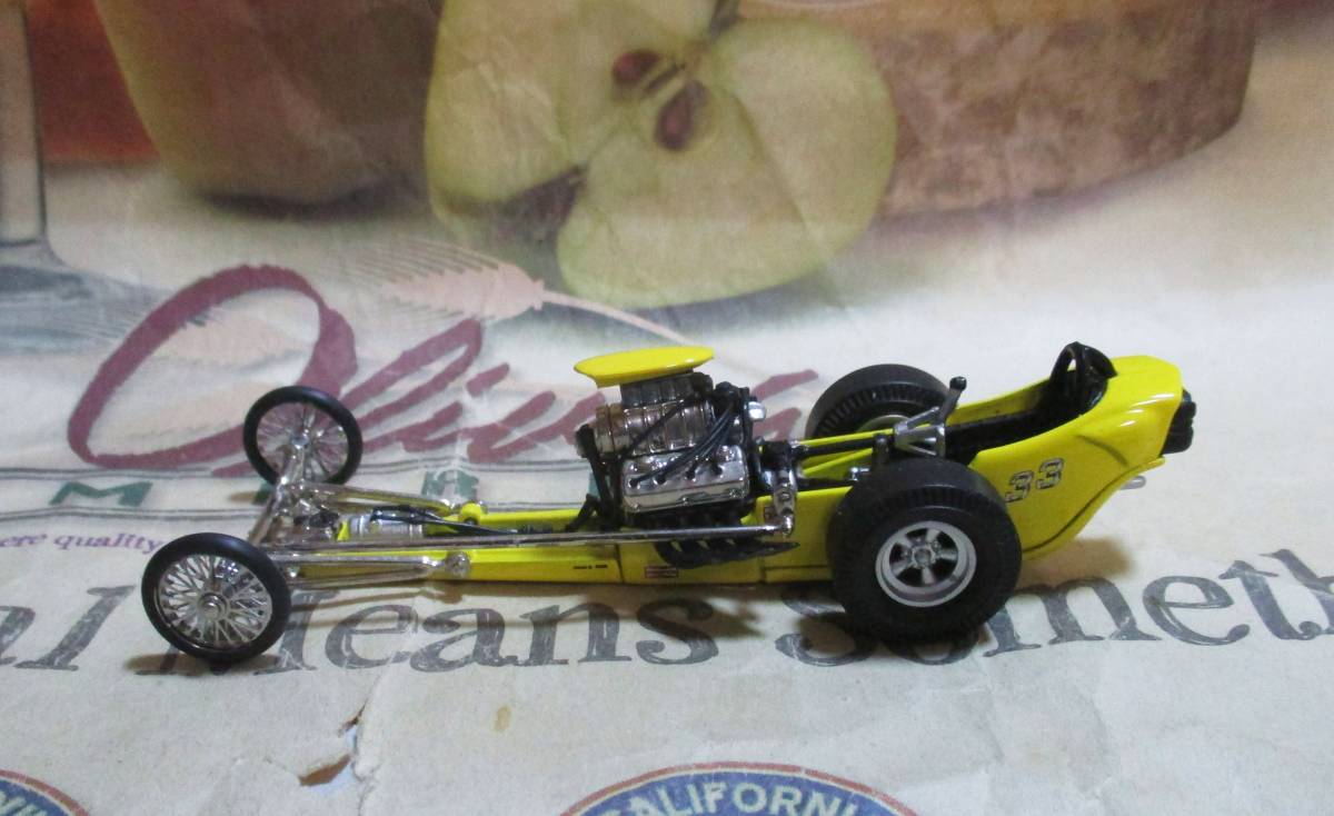 * распроданный *GMP*1/43*1962 Greer-Black-Prudhomme &#34;Roaring Subduer&#34; Dragster желтый 