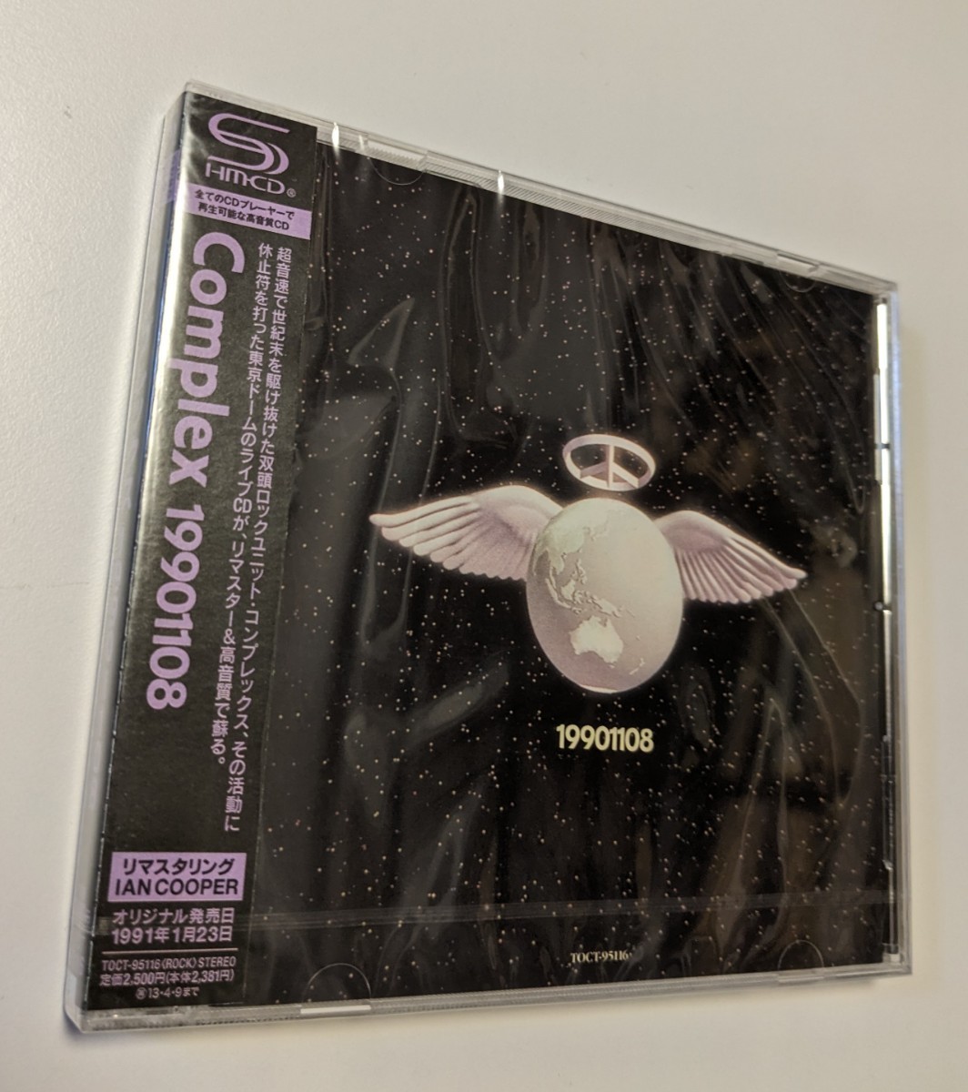 MR 匿名配送 SHM-CD COMPLEX 19901108 ライブアルバム 吉川晃司 布袋寅泰 コンプレックス 4988006233614 の画像1