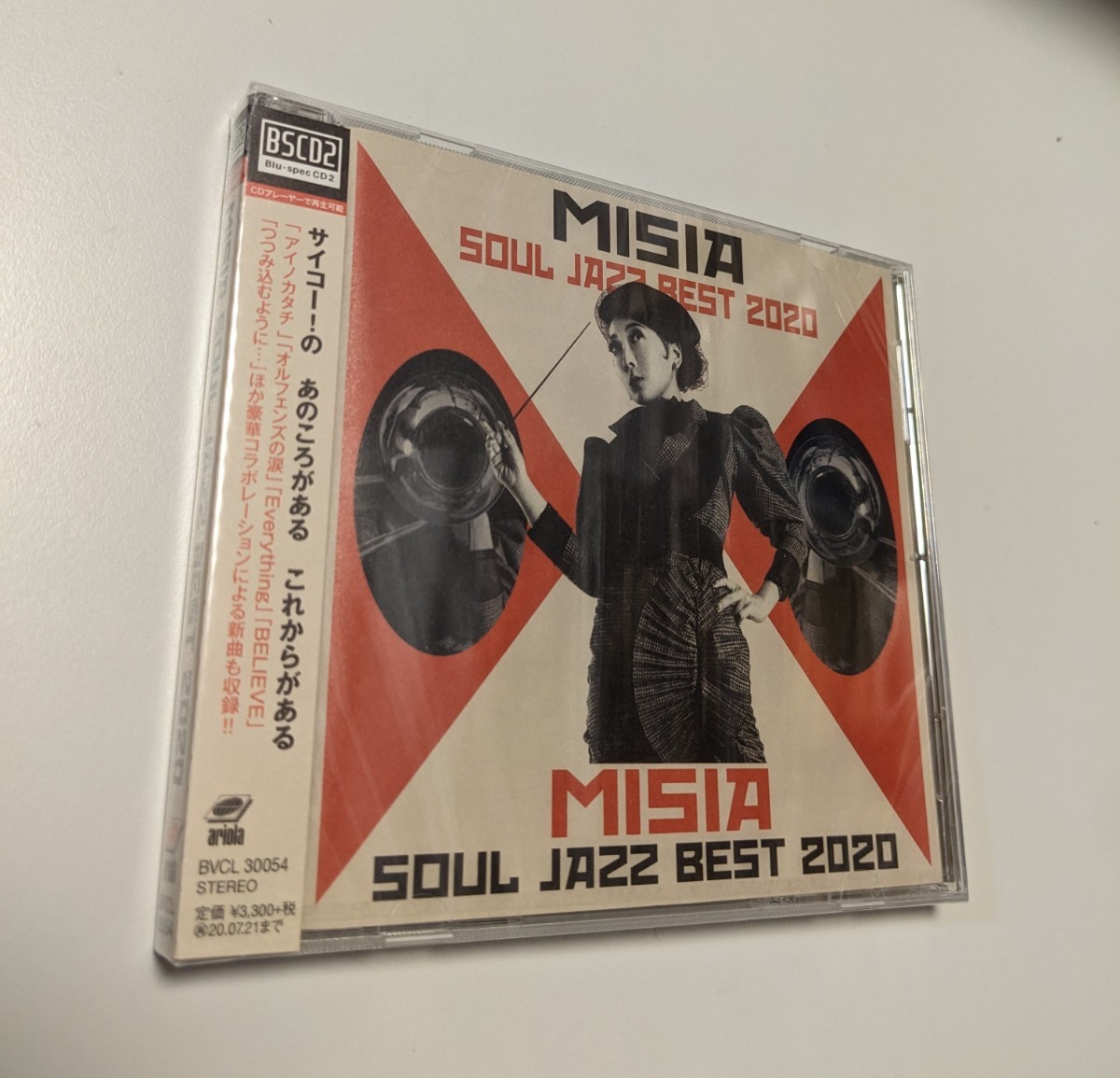 M 匿名配送 CD MISIA SOUL JAZZ BEST 2020 4547366436068 通常盤 ミーシャ　ベスト_画像1