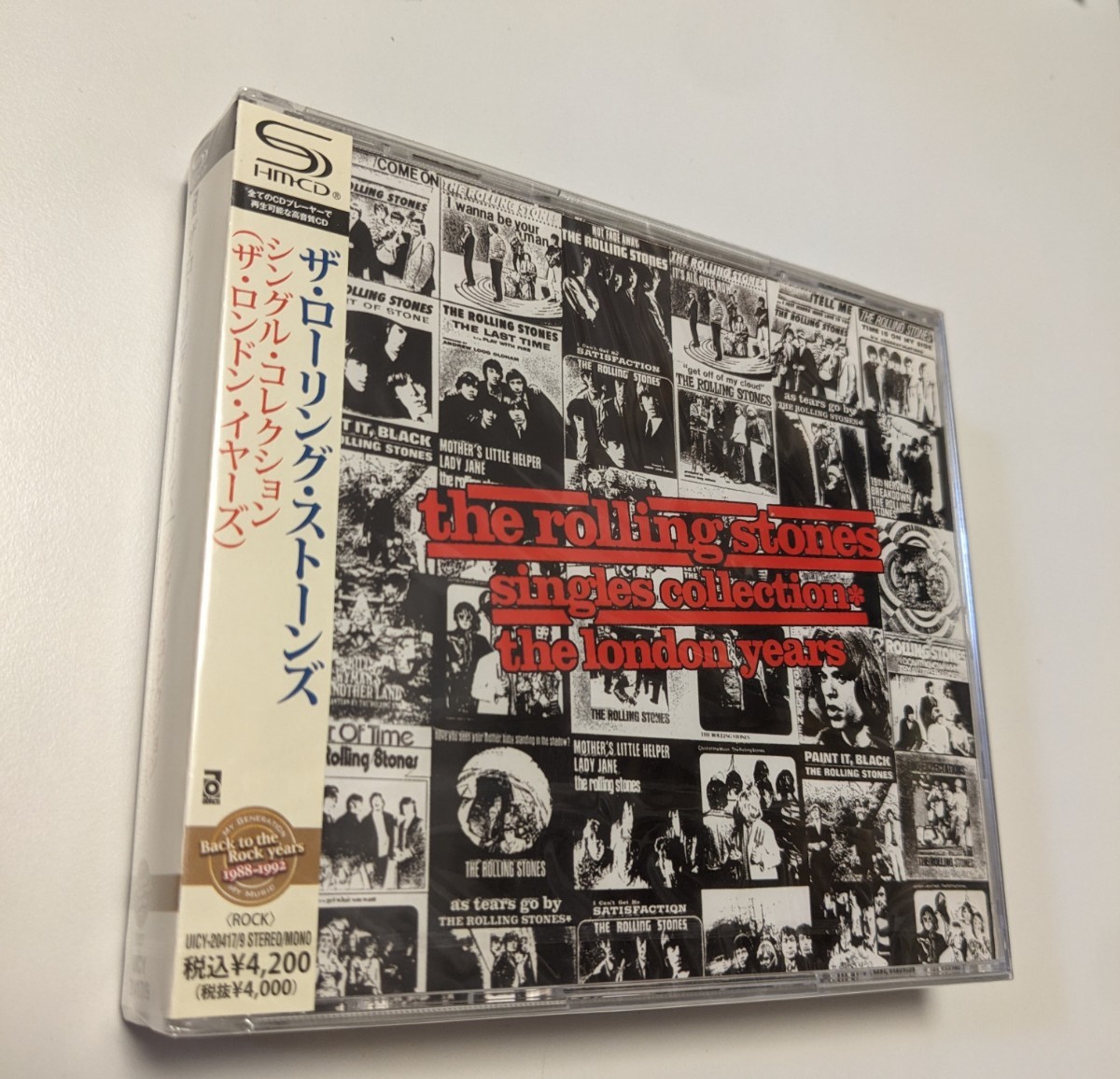 M 匿名配送 国内盤SHM-CD ザ・ローリング・ストーンズ　シングル・コレクション ザ・ロンドン・イヤーズ The Rolling Stones 4988005749598