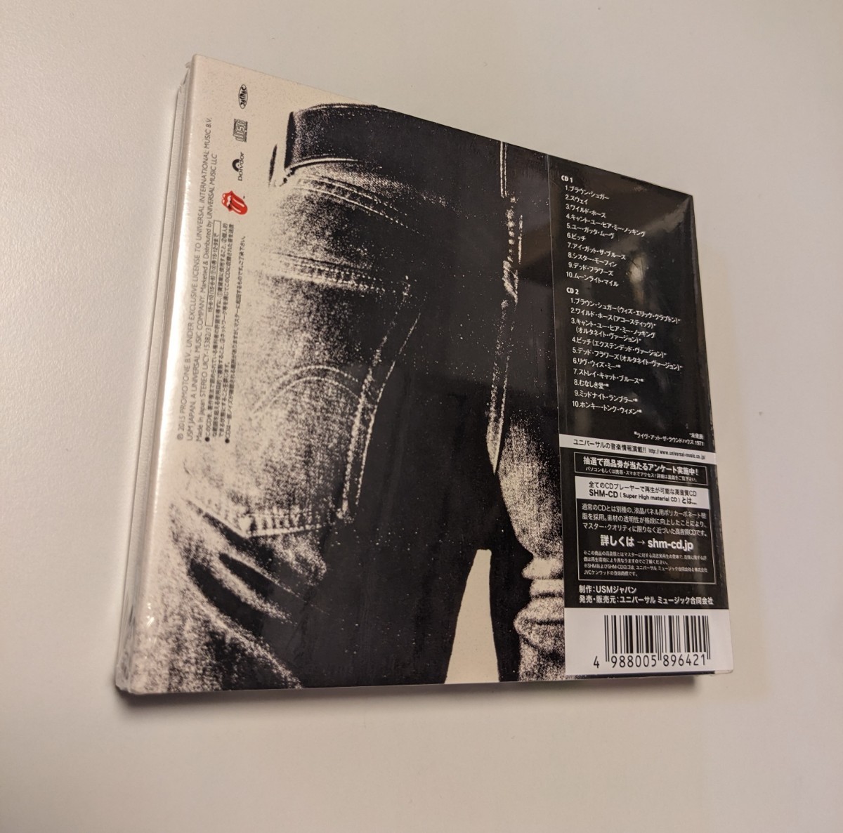 M 匿名配送 SHM-CD ザ・ローリング・ストーンズ　スティッキー・フィンガーズ　デラックス・エディション 通常盤 2CD 4988005896421