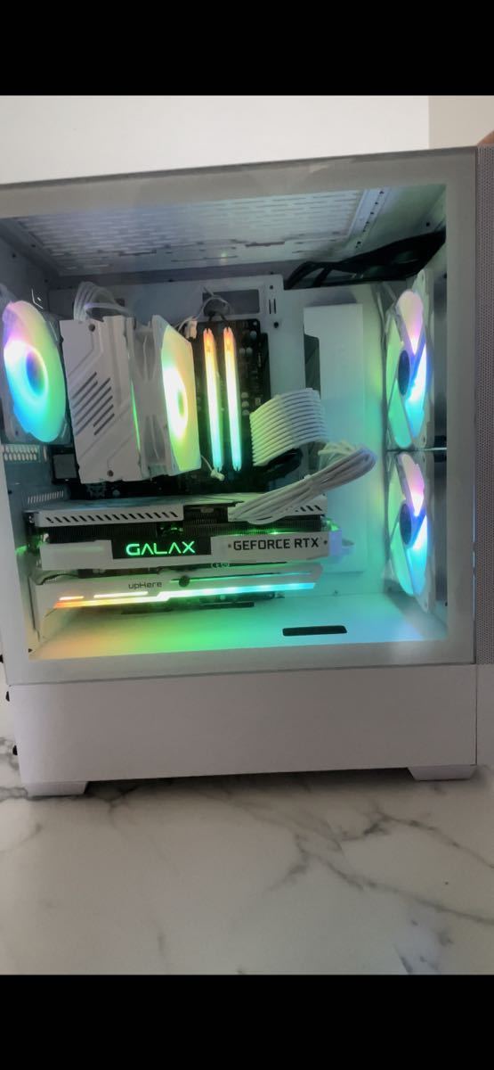 2022年製 新品】 【自作ゲーミングPC】Dual GeForce RTX 3060 Ti White