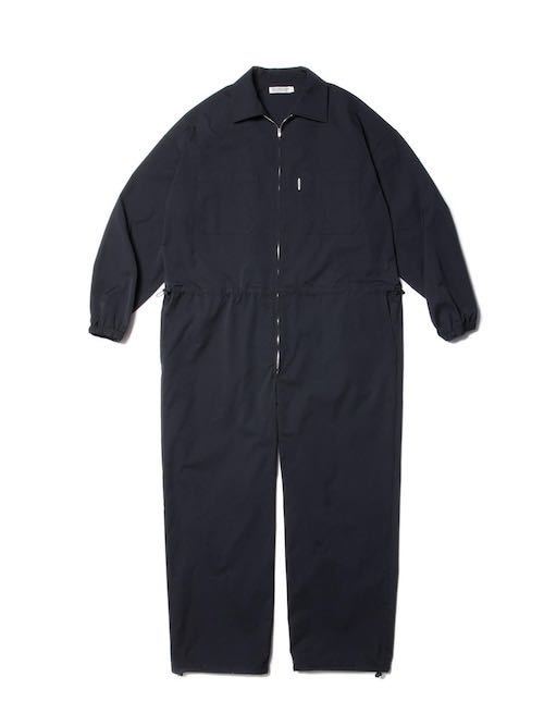 【新品 未使用】新作 24AW Polyester Twill Error Fit Jump Suits COOTIE クーティー ジャンプスーツ ツナギ BLACK 定価63800円 Large